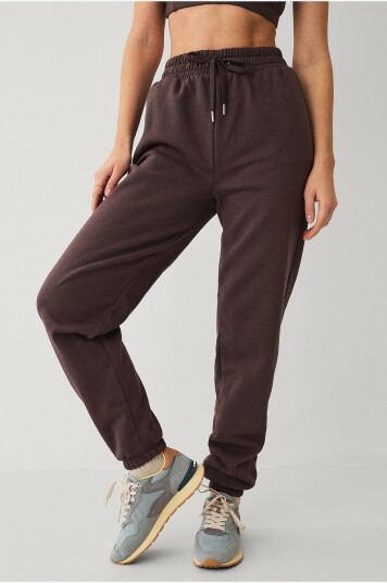Ellos STUDIO Sweatpants Cuff Core Brun