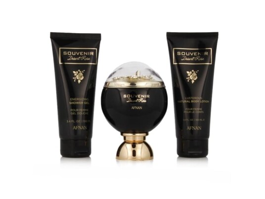 Afnan Souvenir Desert Rose Eau De Parfum 100 ml + SG 100 ml + BL 100 ml kvinne Afnan Souvenir Desert Rose Eau De Parfum 100 ml + SG 100 ml + BL 100 ml kvinne