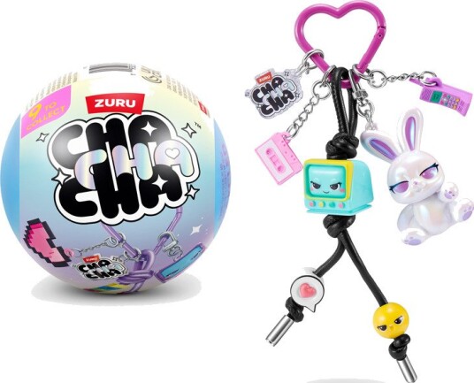 Cha Cha Cha Cha Cha Cha Charms Keychain MULTI One Size