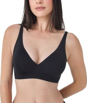 sassa BH Bonded Micro Soft Bra Svart Large Dame