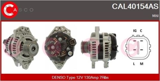 Dynamo CASCO CAL40154AS Dynamo CASCO CAL40154AS