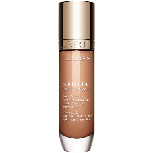 Clarins Skin Illusion Høy Dekkevne Foundation 112.5W med Fuktighetsgivende Effekt