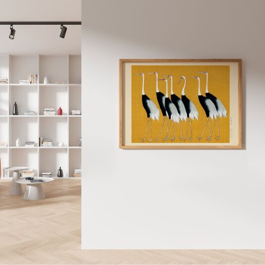 Red Crown Cranes av Plakatwerket