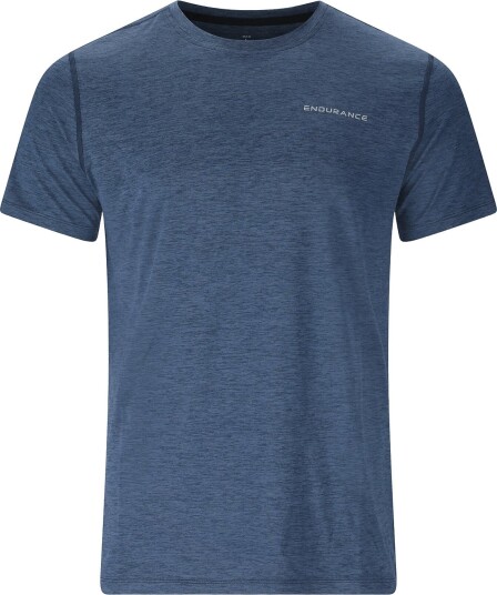Endurance Abdon M Melange S/S Tee Blue M Endurance Abdon M Melange S/S Tee Blue M