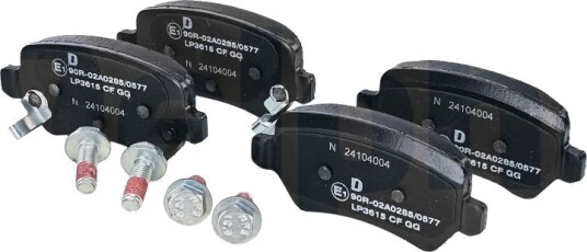 DELPHI LP3615 Bremseklosser