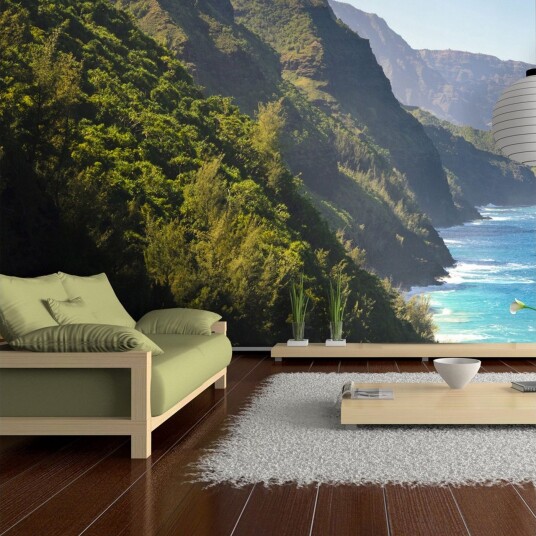 Fototapet XXL Na Pali Coast Kauai Hawaii 550x270 - Artgeist sp. z o. o.