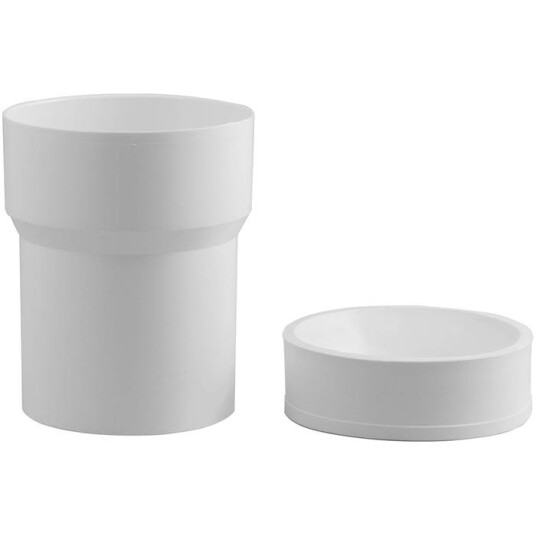 Faluplast Forhøyningsstuss Med Mansjett 150 X 110 mm