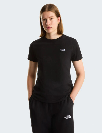 The North Face W Evolution Simple Dome Slm Short Sleeve   Black   L