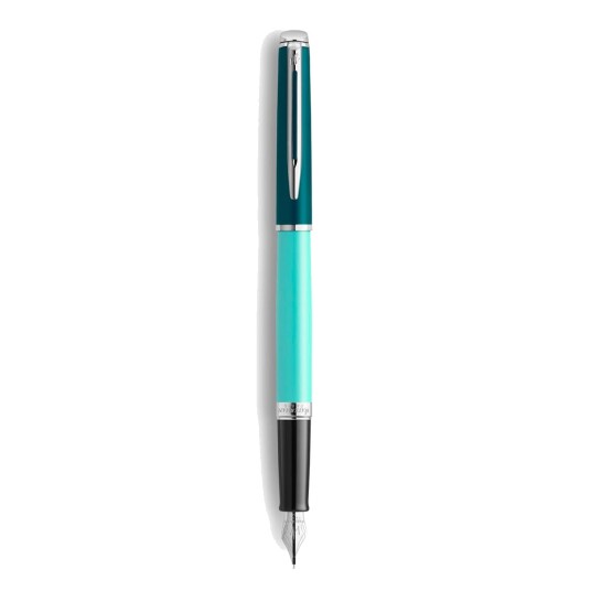 Waterman Hemisphere Colour Blocking Fyllepenn med Gaveeske Medium Gr??nn