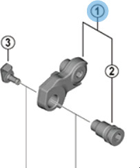 Shimano Beslagakselenhet til RD-8150
