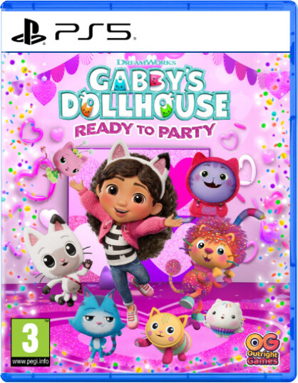 DreamWorks Gabby's Dollhouse Ready to Party PS5 Spill