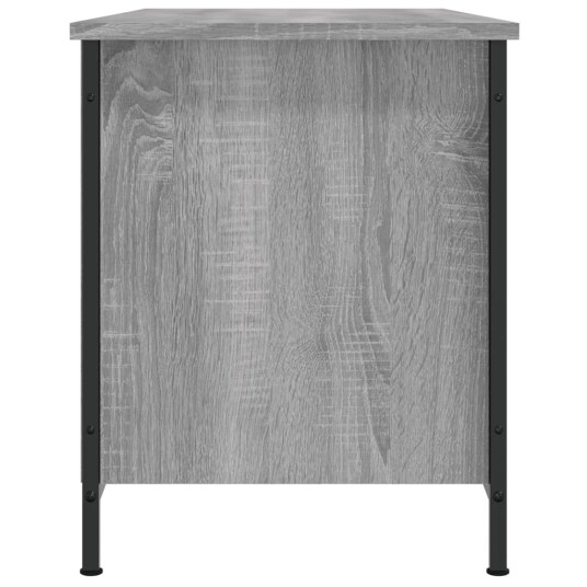 vidaXL TV-benk grå sonoma 100x40x50 cm konstruert tre vidaXL TV-benk grå sonoma 100x40x50 cm konstruert tre