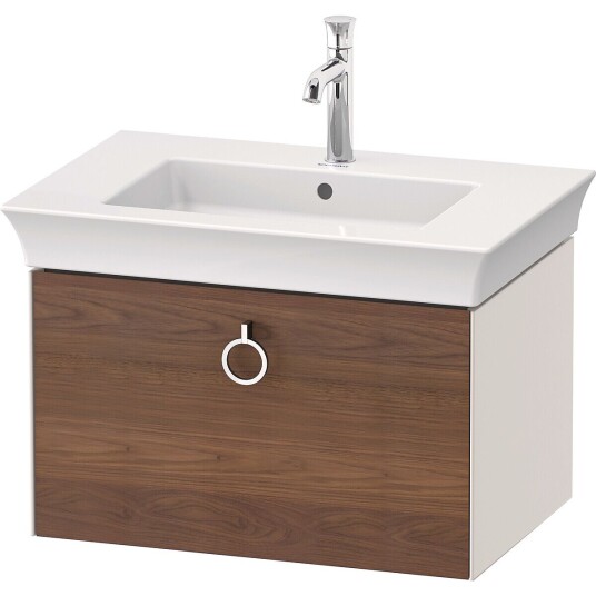 Duravit White Tulip Servantskap 1 skuff 68,4x45,8x41 cm Valnøtt/Nordisk Hvit
