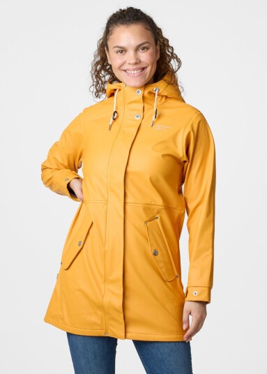 Lammö Coat W Mustard Yellow 34 Regnjakker Lammö Coat W Mustard Yellow 34 Regnjakker