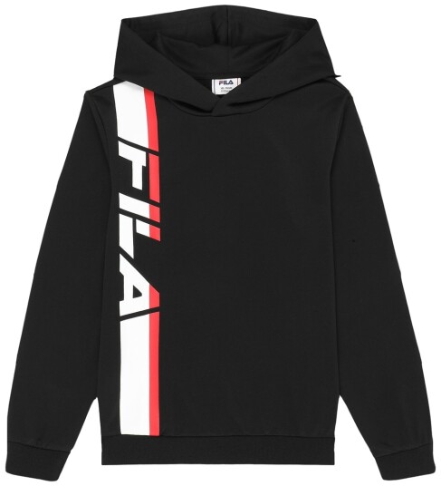 Fila Hettegenser Ventiler Black Fila 13 14 år (158 164) Hettegenser Hvit Rød Svart