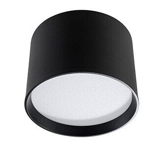 Lindby Nivoria LED-spotlight Ø 12 cm sandsvart