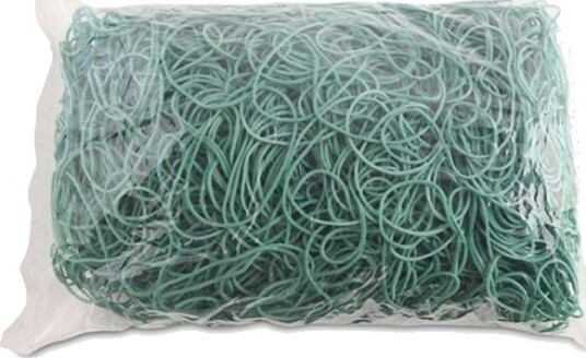 Office Products Gummibånd Office Products Diameter 60 Mm 1,5X1,5 Mm 60% Gummi 1000 G Sveisede Grønne