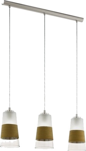 Eglo Burnham Lang Hylle 3L L840 B150 Natur Eglo Burnham Lang Hylle 3L L840 B150 Natur