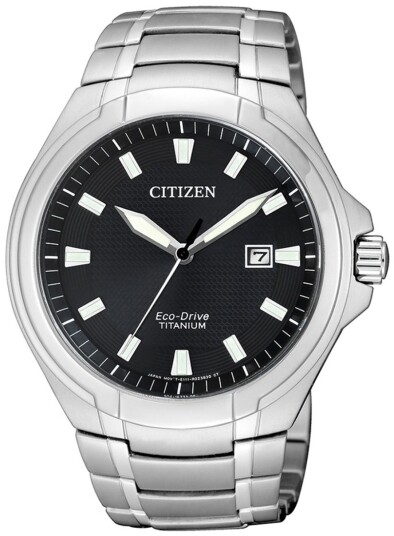 Citizen Herreklokke BM7430 89E Titanium Sort/Titan Ø42 mm Citizen Herreklokke BM7430 89E Titanium Sort/Titan Ø42 mm