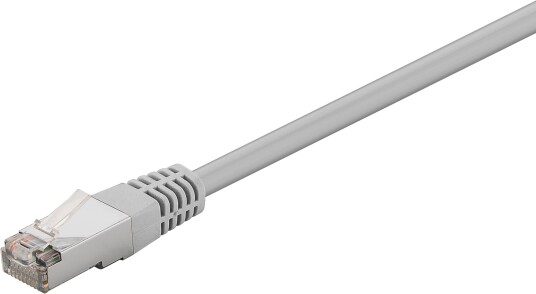 Goobay CAT 5e Foldet uskærmet snoet par F/UTP 50cm Patchkabel Grå