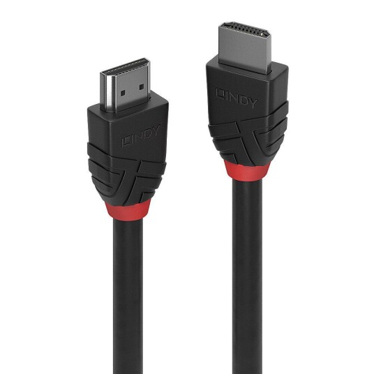 Lindy 5m 8K HDMI-kabel med 48 Gbit/s, Svart Lindy 5m 8K HDMI-kabel med 48 Gbit/s, Svart
