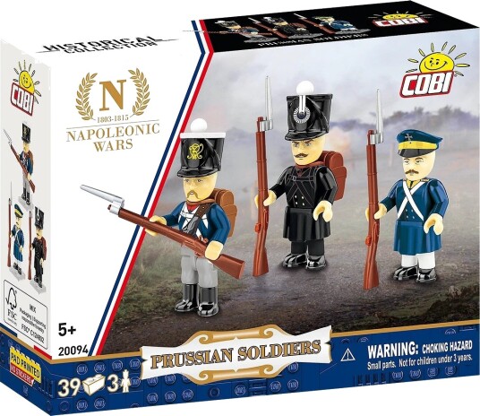 Cobi Preussiske Soldater Byggesett 5+ År 39 Deler