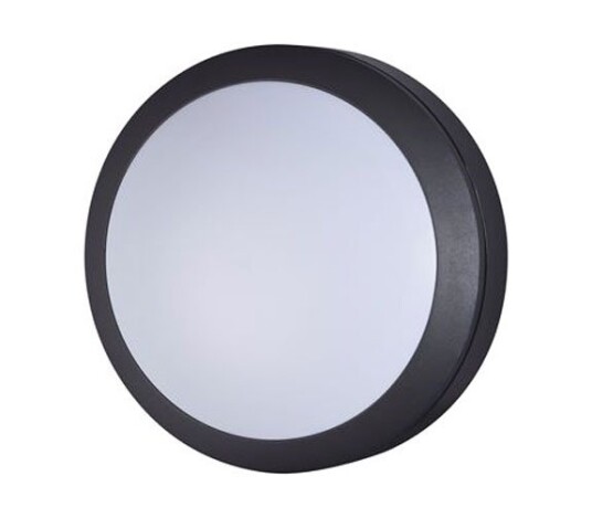 R-Line London 15W 3000K Ø26,5cm Matt Sort IP65 R-Line London 15W 3000K Ø26,5cm Matt Sort IP65