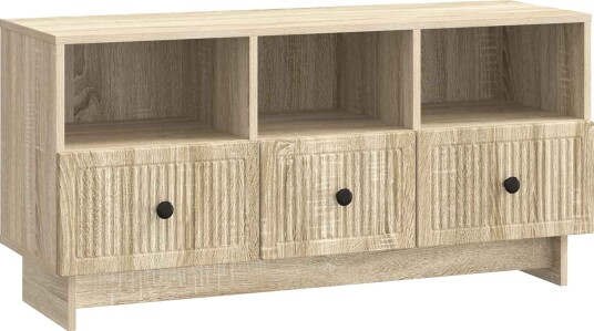  TV skap med skuff Sonoma eik 102 x 34,5 x 50 cm Konstruert tre