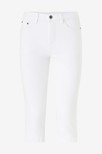 KAFFE   Jeans kaZelina Capri Jeans   Hvit