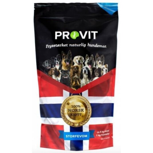 Provit Frysetørket Storfevom 1 kg Onesize