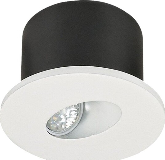 V Tac 3W trappbelysning Ytre: Ø8 cm hull: 6,2x6,2 cm Dimbar : Ikke dimbar Kulør : Varm