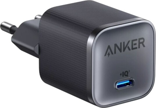 Anker Nano vegglader 45W USB-C Svart Anker Nano vegglader 45W USB-C Svart