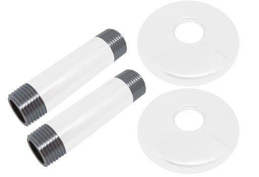 Kriss Skandi First 1/2" tilkoblingssett, hvit