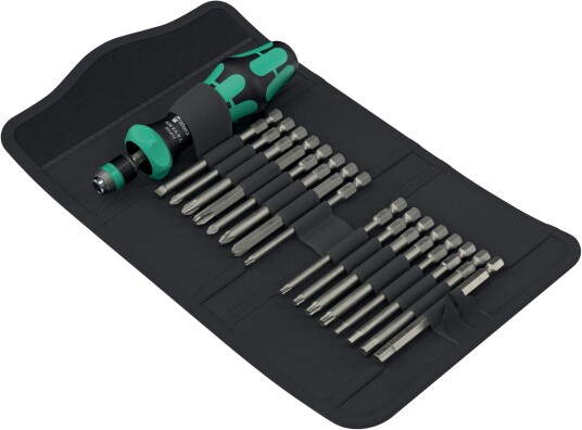 Wera Kraftform Kompakt 60 Bitssats med 17 Biter i Diverse Størrelser Wera Kraftform Kompakt 60 Bitssats med 17 Biter i Diverse Størrelser