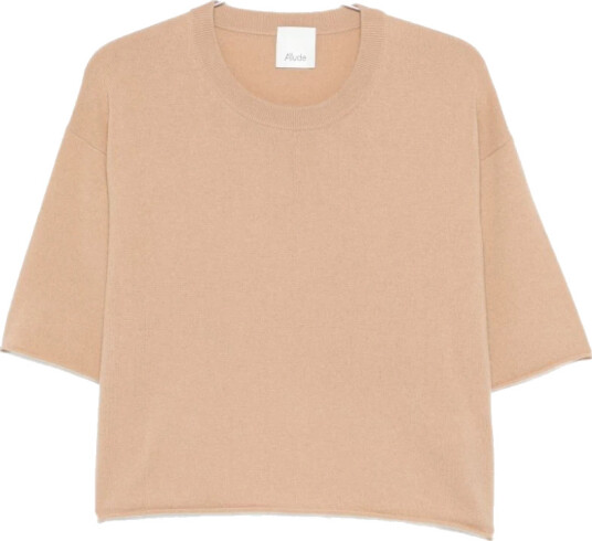 Allude Dame Strikkevarer Beige S,