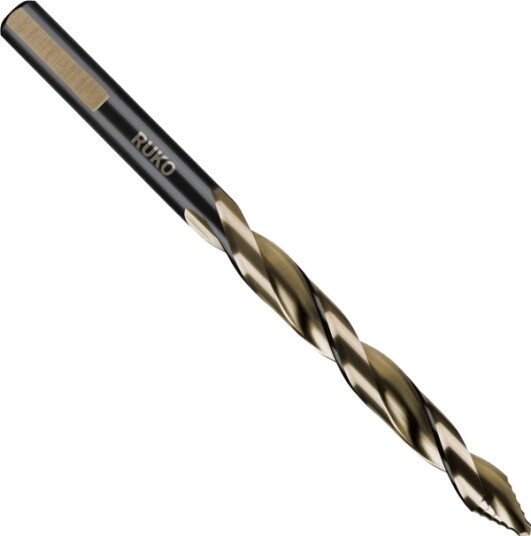 Ruko Spiralbor I Metall 259100E Ultimatecut Hsse-Co 5 10 Mm - Total Lengde 133 Mm - Din 338 - 3-Fla Tet Skaft - 1 Stk.