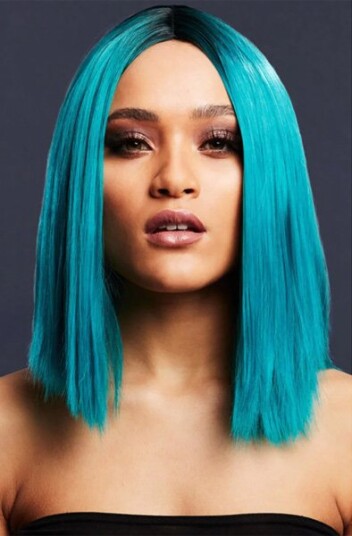Fever Kylie Wig Two Toned Blend Teal Fever Kylie Wig Two Toned Blend Teal