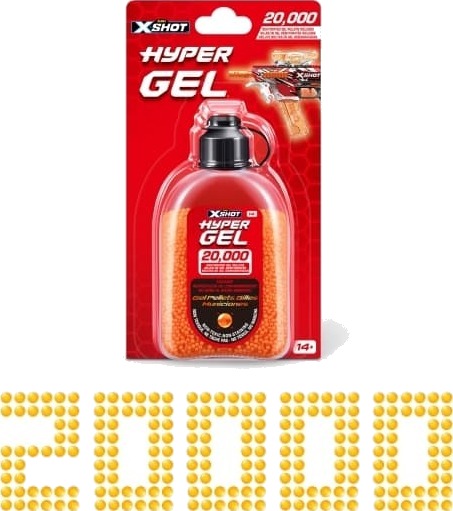 X-Shot Hyper Gel 20.000 Gellets Pack