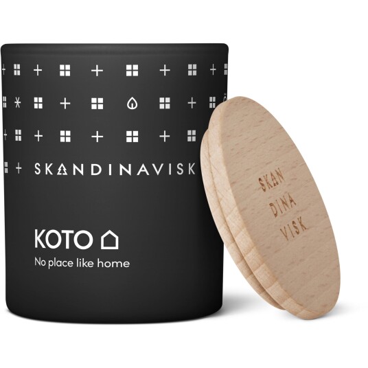 Skandinavisk Koto duftlys med lokk 65 g