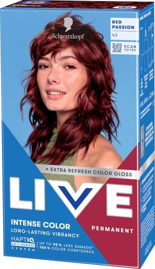 Schwarzkopf LIVE Intense Red Passion 43 60 ml