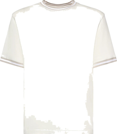 Eleventy Herre Topper Hvit XL,