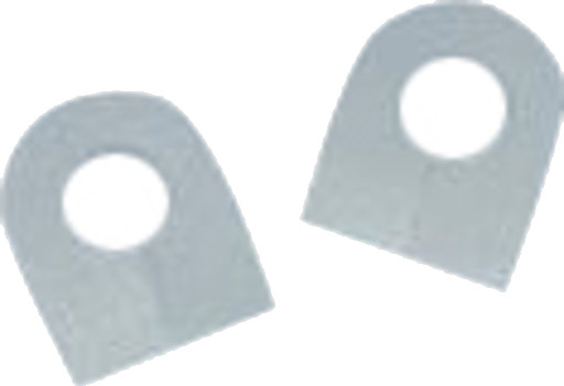Gabotherm rosett hvit 12 mm selvklebende White