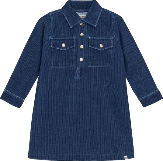 Noppies G Dress Penitas Long Sleeve   P147 WASHED BLUE   134