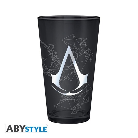 ASSASSIN"S CREED XXL Glass 400 ml Assassin Foil x2 ASSASSIN"S CREED XXL Glass 400 ml Assassin Foil x2