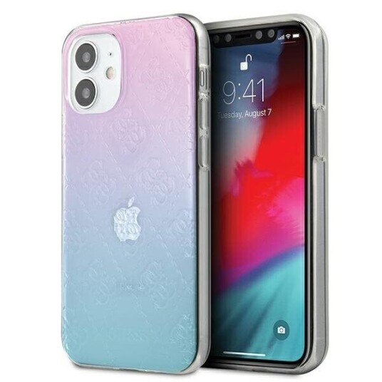 DÄklas Guess Guhcp12s3d4ggbp Iphone 12 Mini 5,4" MÄlyna-Rowy/MÄlynas&Pink Hardcase 4G 3D Pattern Collection DÄklas Guess Guhcp12s3d4ggbp Iphone 12 Mini 5,4" MÄlyna-Rowy/MÄlynas&Pink Hardcase 4G 3D Pattern Collection