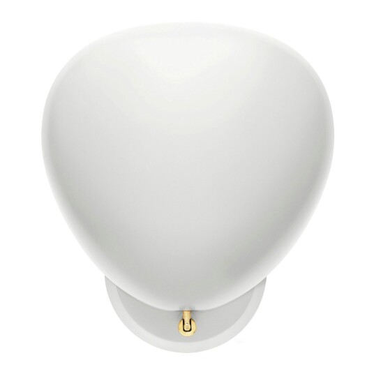 GUBI Cobra Vegglampe Matt Hvit Hardwired