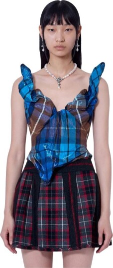 Vivienne Westwood Dame Topper Blå S,