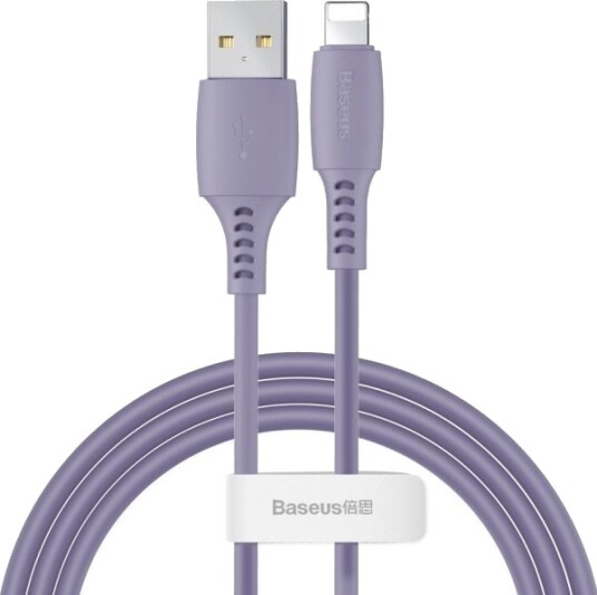 Baseus Usb-A Til Lightning-Kabel 1,2 M Lilla (Caldc-05)