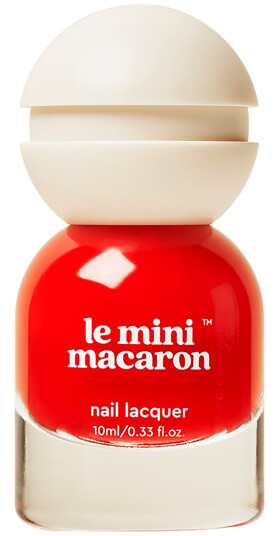 Le Mini Macaron Sweet Nail Polish Cherry Red