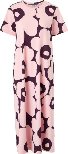 Marimekko Kjole Pisteinen Unikko Rosa